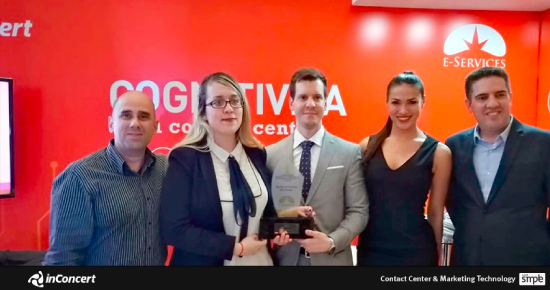 inConcert on a par with E-Services receives the award for Best Multichannel Strategy