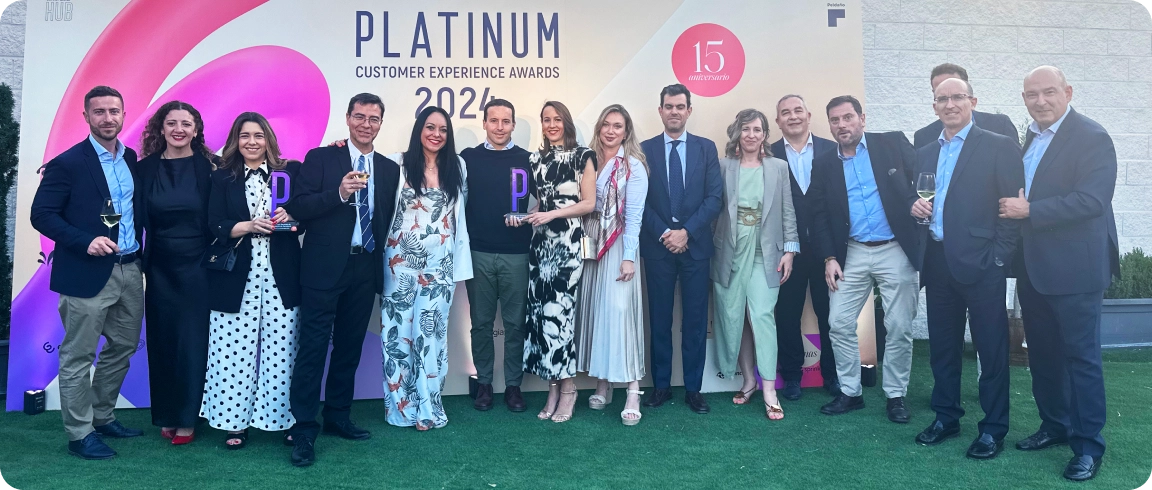 inConcert premiada en los Platinum CX Awards por cuarto año consecutivo